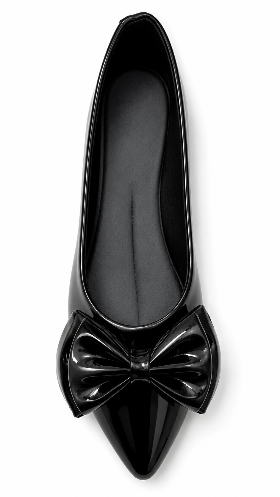 Elegant Bow Pointed Toe Women's Ballet Flats